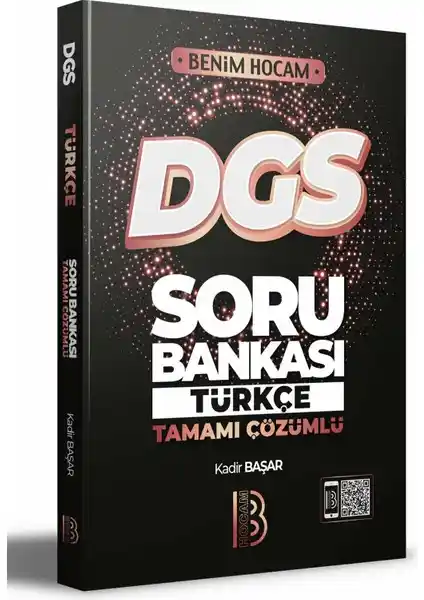 Benim Hocam Yayınları 2022 DGS Türkçe Tamamı Çözümlü Soru Bankası İncelemesi ve Kullanım Rehberi