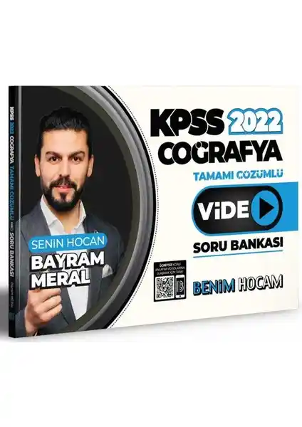 Benim Hocam Yayınları 2022 KPSS Coğrafya Tamamı Çözümlü Video Soru Bankası İncelemesi ve Detaylar