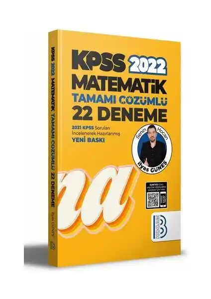 Benim Hocam Yayınları 2022 KPSS Matematik Tamamı Çözümlü 22 Deneme Kitabı İncelemesi ve Özellikleri