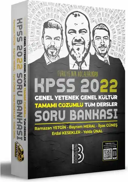Benim Hocam Yayınları 2022 KPSS Tamamı Çözümlü Soru Bankası İncelemesi