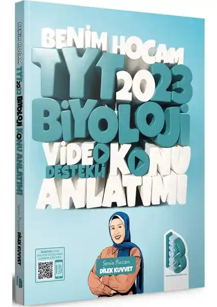 Benim Hocam Yayınları 2023 TYT Biyoloji Video Destekli Kitap İncelemesi
