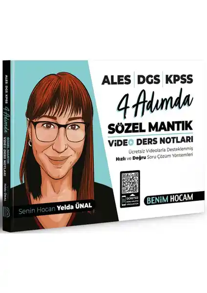 Benim Hocam Yayınları 2024 Sözel Mantık Video Ders Notları ile Sınava Hazırlık Rehberi