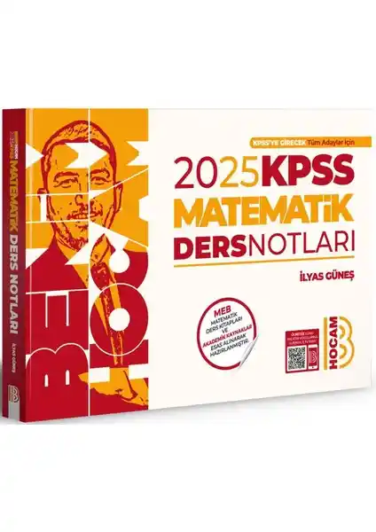 Benim Hocam Yayınları 2025 KPSS Matematik Ders Notları Detaylı İnceleme ve Analiz