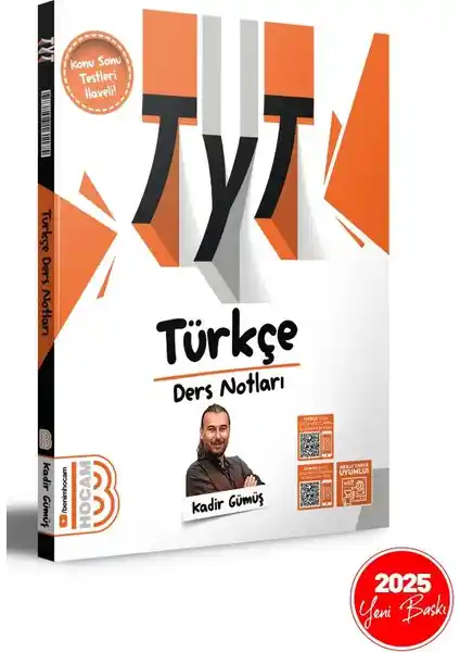 Benim Hocam Yayınları 2025 TYT Türkçe Ders Notları Öğrencilerin Sınav Başarısını Artıran Güncel Kaynak