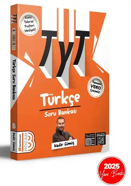 Benim Hocam Yayınları 2025 TYT Türkçe Tamamı Video Çözümlü Soru Bankası İncelemesi ve Özellikleri