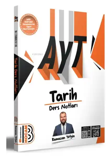 Benim Hocam Yayınları AYT 2024 Tarih Video Destekli Kitap İncelemesi ve Özellikleri