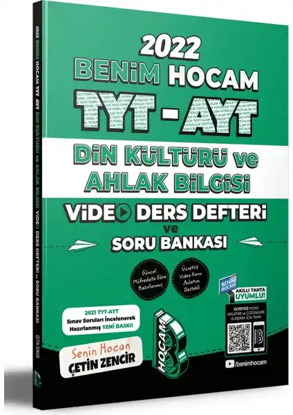 Benim Hocam Yayınları Din Kültürü TYT-AYT 2022 Video Ders ve Soru Bankası Ürünü İncelemesi