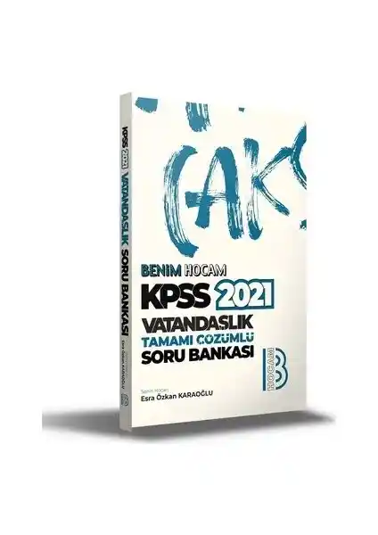 Benim Hocam Yayınları KPSS 2021 Vatandaşlık Tamamı Çözümlü Soru Bankası İncelemesi ve Kullanım Avantajları