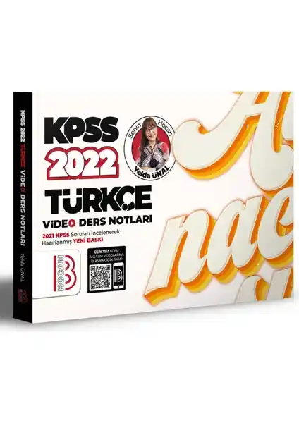 Benim Hocam Yayınları KPSS 2022 Türkçe Video Ders Notları İncelemesi ve Değerlendirmesi