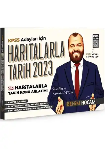 Benim Hocam Yayınları KPSS 2023 3 Deneme Haritalarla Tarih Kitabı İncelemesi ve Kullanıcı Yorumları