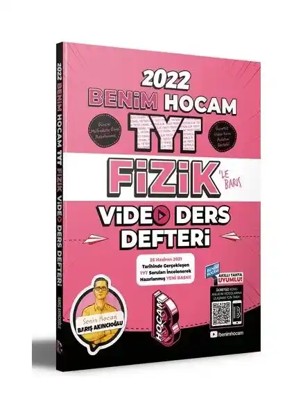 Benim Hocam Yayınları TYT 2022 Fizik Video Ders Defteri İncelemesi ve Öğrenci Yorumları