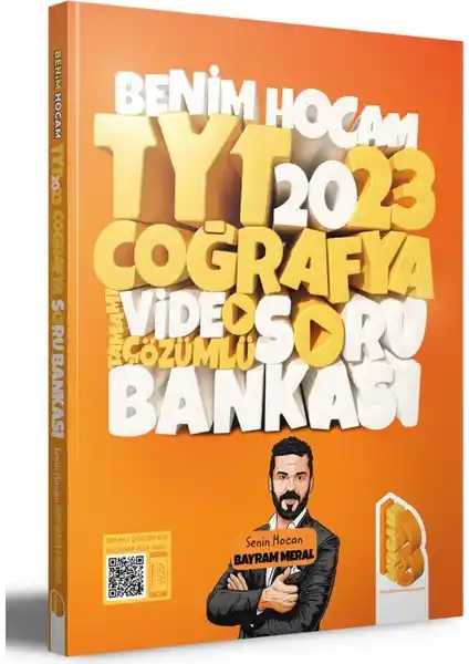 Benim Hocam Yayınları TYT 2023 Coğrafya Tamamı Video Çözümlü Soru Bankası Güçlü Sınav Hazırlık Kaynağı