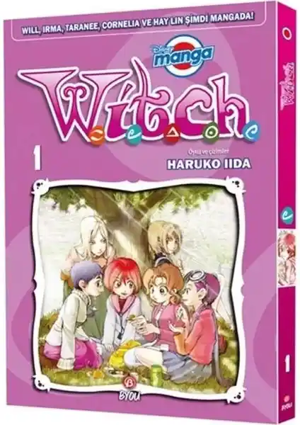 Beta Byou Disney Manga W.i.t.c.h 1 Gençler ve manga tutkunları için büyüleyici macera hikayesi