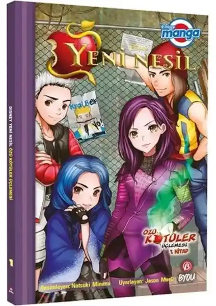 Beta Byou Disney Manga Yeni Nesil Özlü Kötüler Üçlemesi 1 çocuk ve gençler için eğlenceli kitap