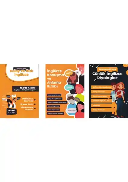 Bians Hızlı ve Kolay İngilizce Öğrenme Seti: Sistemli ve Etkili Dil Öğrenme Kaynağı