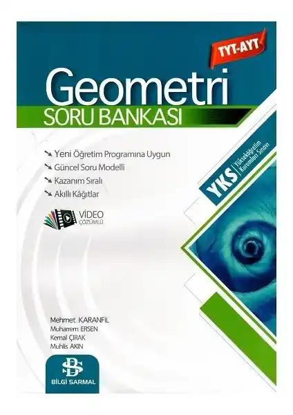 Bilgi Sarmal TYT AYT Geometri Soru Bankası Güncel İçerik ve Video Çözümlerle Öğrenmeyi Destekler