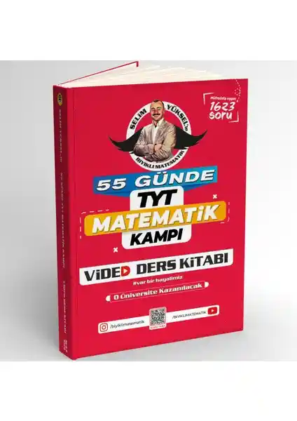 Bıyıklı Matematik Yayınları 55 Günde TYT Matematik Kampı Video Ders Kitabı İnceleme ve Değerlendirme