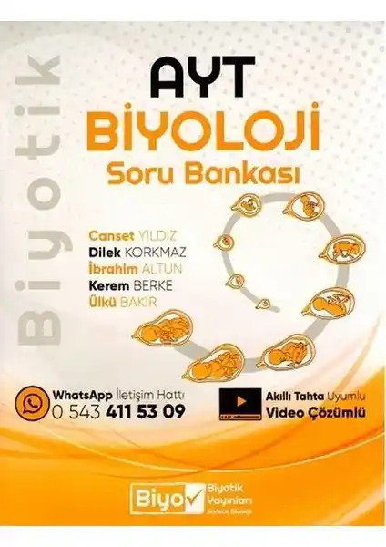 Biyotik Yayınları AYT Biyoloji Soru Bankası: Güncel ve Kapsamlı Öğrenci Kaynağı