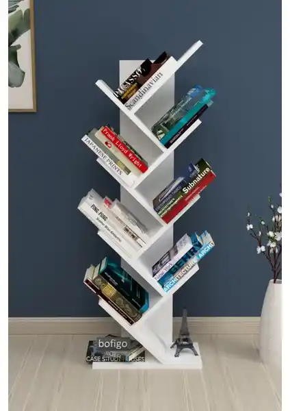 Bofigo Ağaç Kitaplık ve Modalanka 6 Raflı Kitaplık Karşılaştırması