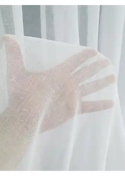 Brillant Naturel Keten Tül Perde ve Taç Tül Perde Simli Bambu Tül Perde Karşılaştırması