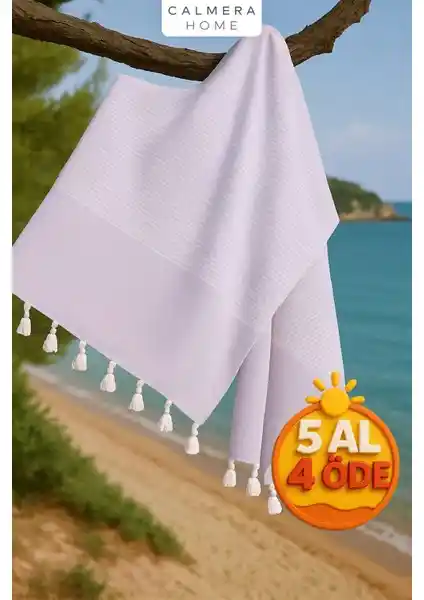 Calmera Home Çizgili Peştemal ve Homedius Alagra Mavi Peştemal Karşılaştırması