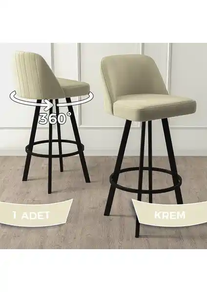 Canisa Concept Atex ve Just Home Lara Bar Sandalyesi Karşılaştırması ve Özellikleri