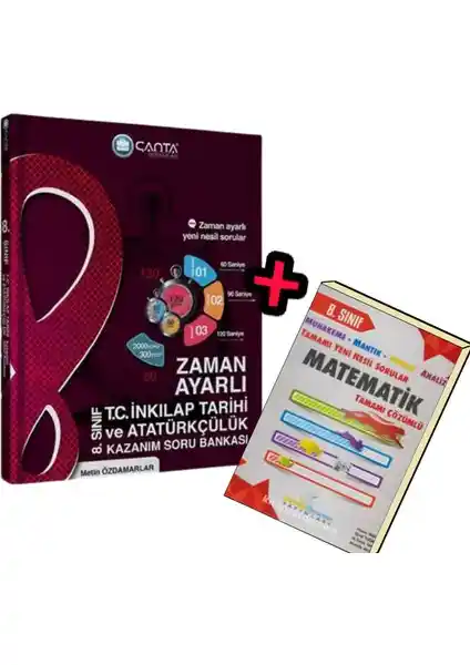 Çanta Yayınları 8. Sınıf Kazanım Tc Inkılap Tarihi ve Atatürkçülük Soru Bankası Özellikleri ve Faydaları