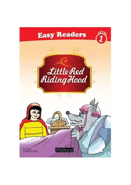 Çocuklar İçin Eğlenceli ve Öğretici Little Red Riding Hood Hikayesi (Level 1)
