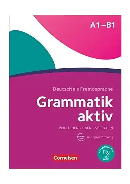 Cornelsen Grammatik Aktiv A1-B1 ve Audios ile Almanca Öğrenme Kaynağı