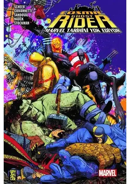 Cosmic Ghost Rider - Marvel Tarihini Yok Ediyor Türkçe Çizgi Roman Kitabı
