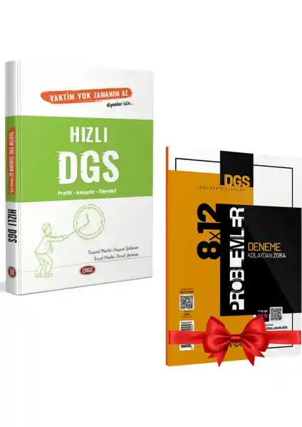 Data Yayınları Hızlı DGS Çözüm Kitabı Zamanı Verimli Kullanmak İçin Pratik Rehber