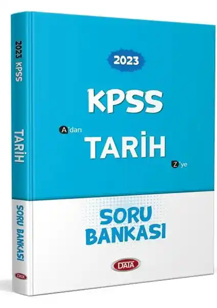 Data Yayınları KPSS Tarih Soru Bankası 2023 Güncel ve Kapsamlı Çalışma Kaynağı