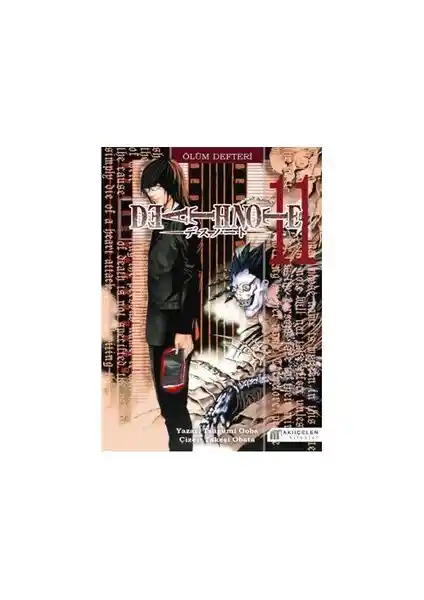 Death Note 11. cilt Türkçe baskı ile koleksiyoncular ve manga severler için uygun bir seçenek