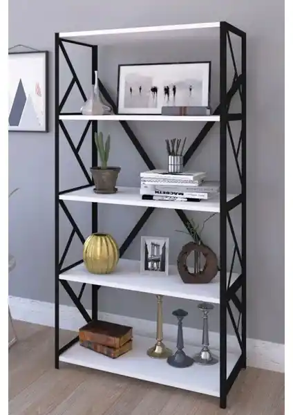 Deb Mobilya Metal Kitaplık ve Dizayn Motion Dekoratif Kitaplık Karşılaştırması