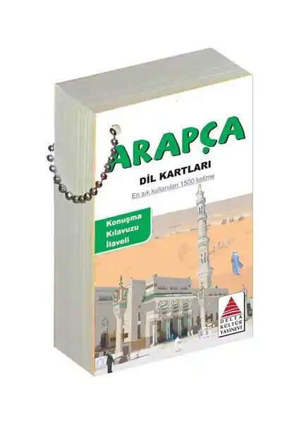 Delta Kültür Yayınevi Arapça Dil Kartları: Temel ve Pratik Dil Öğrenme Aracı