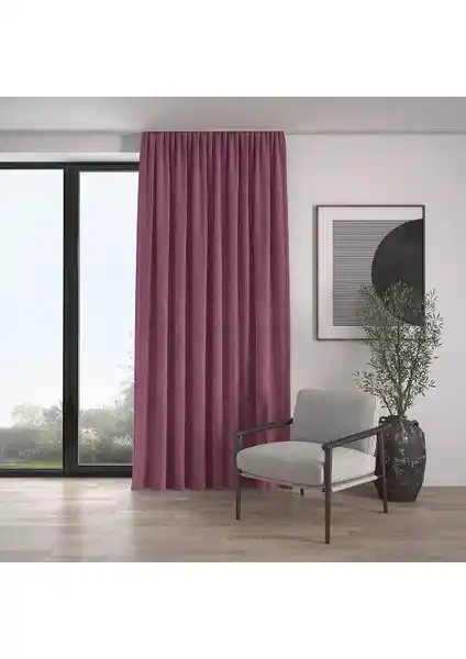 Demor Home Kadife Dokulu Ekstrafor Büzgülü ve Perhal Yeşil Pilesiz Fon Perde Karşılaştırması