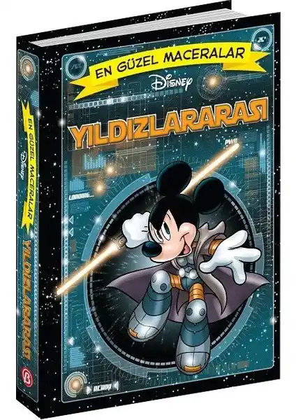 Disney En Güzel Maceralar Serisi Yıl<dı>zlararası Uzay Temalı Çocuk Kitabı