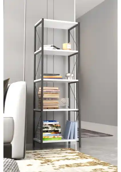 Dizayn Motion 5 Raf ve Noowa 5 Raflı Kitaplık Karşılaştırması