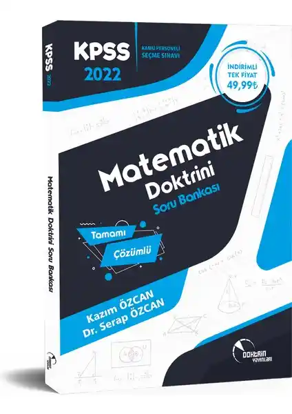 Doktrin Yayınları 2022 KPSS Matematik Soru Bankası İncelemesi ve Değerlendirmesi