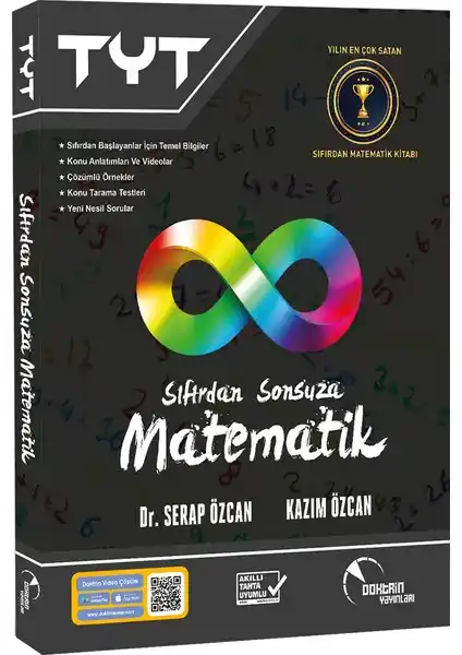 Doktrin Yayınları TYT Sıfırdan Sonsuza Matematik Konu Özetli Soru Bankası 2024 Güncel Müfredat ile