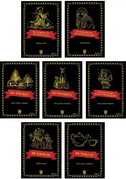 Dorlion Yayınları Almanca Hikayeler 7 Kitap Seti Öğrencilere Yönelik Dil Öğrenme Kaynağı