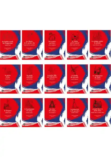 Dorlion Yayınları Fransızca Hikayeler 15 Kitap Seti Dil Öğrenme ve Edebiyat Severler İçin