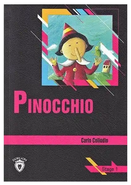 Dorlion Yayınları Pinocchio Stage 1 İngilizce Hikaye Kitabı Çocuklar İçin Eğitici ve Eğlenceli Öğrenme Aracı