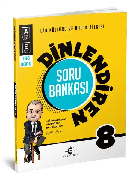 Eker Test Yayınları 8. Sınıf Dinlendiren Soru Bankası 2024-2025 Güncel ve Kapsamlı Çalışma Kaynağı