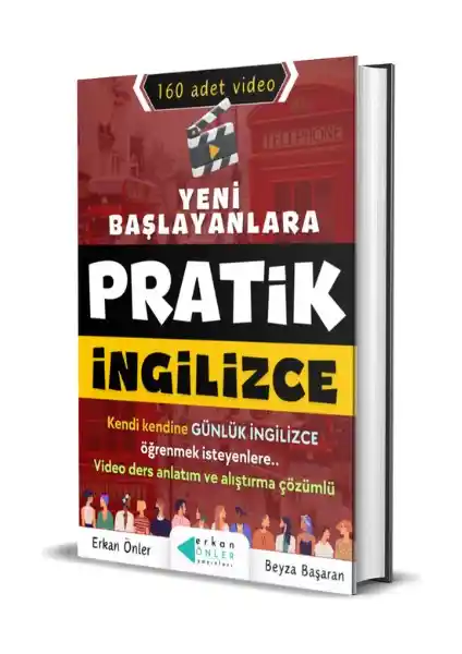 Erkan Önler'in Yeni Başlayanlar İçin Pratik İngilizce Kitabı Günlük Hayatta Kullanım İçin