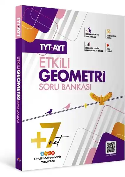 Etkili Matematik Yayınları 2023 TYT - AYT Geometri Soru Bankası Güncel ve Güvenilir Eğitim Kaynağı