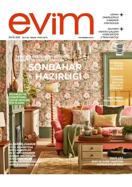 Evim Dergisi Yıllık Abonelik ile Ev Dekorasyonunda İlham Verici Çözümler Sunar