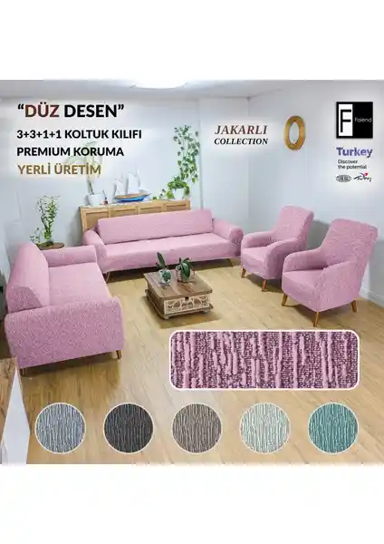 Faiend Jakarlı ve Sehra Desen Kanepe Kılıfı Karşılaştırması ve Seçim Rehberi