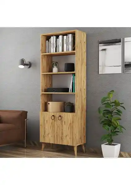 Ferniso Mobilya ve Pratico Etna Retro Kitaplık Karşılaştırması: Hangi Model Daha Uygun