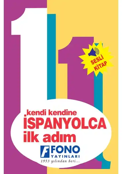 Fono Yayınları İspanyolca İlk Aşam 1 Kitap ve CD Setiyle Temel Dil Öğrenimi